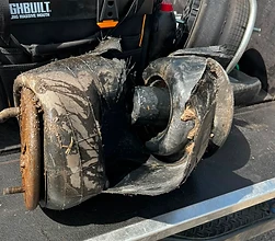 Roadside Air Spring Failure