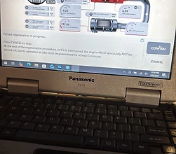 In-Shop TEXA Diagnostic — DPF Regeneration
