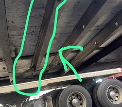 Trailer Cross-Member Inspection