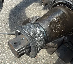 Roadside Axle Spindle Repair