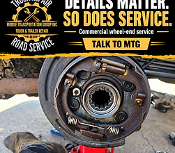 Details Matter. So Does Service. — Commercial Wheel-End Service