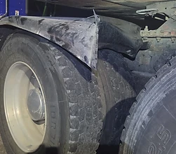 Rear Axle & Mudguard Night Service