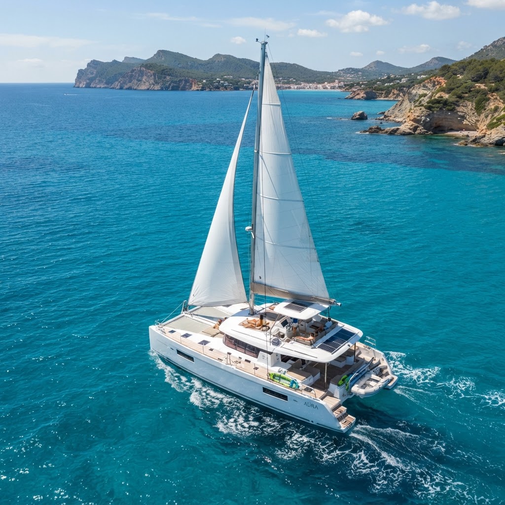 Catamarán en Costa Brava