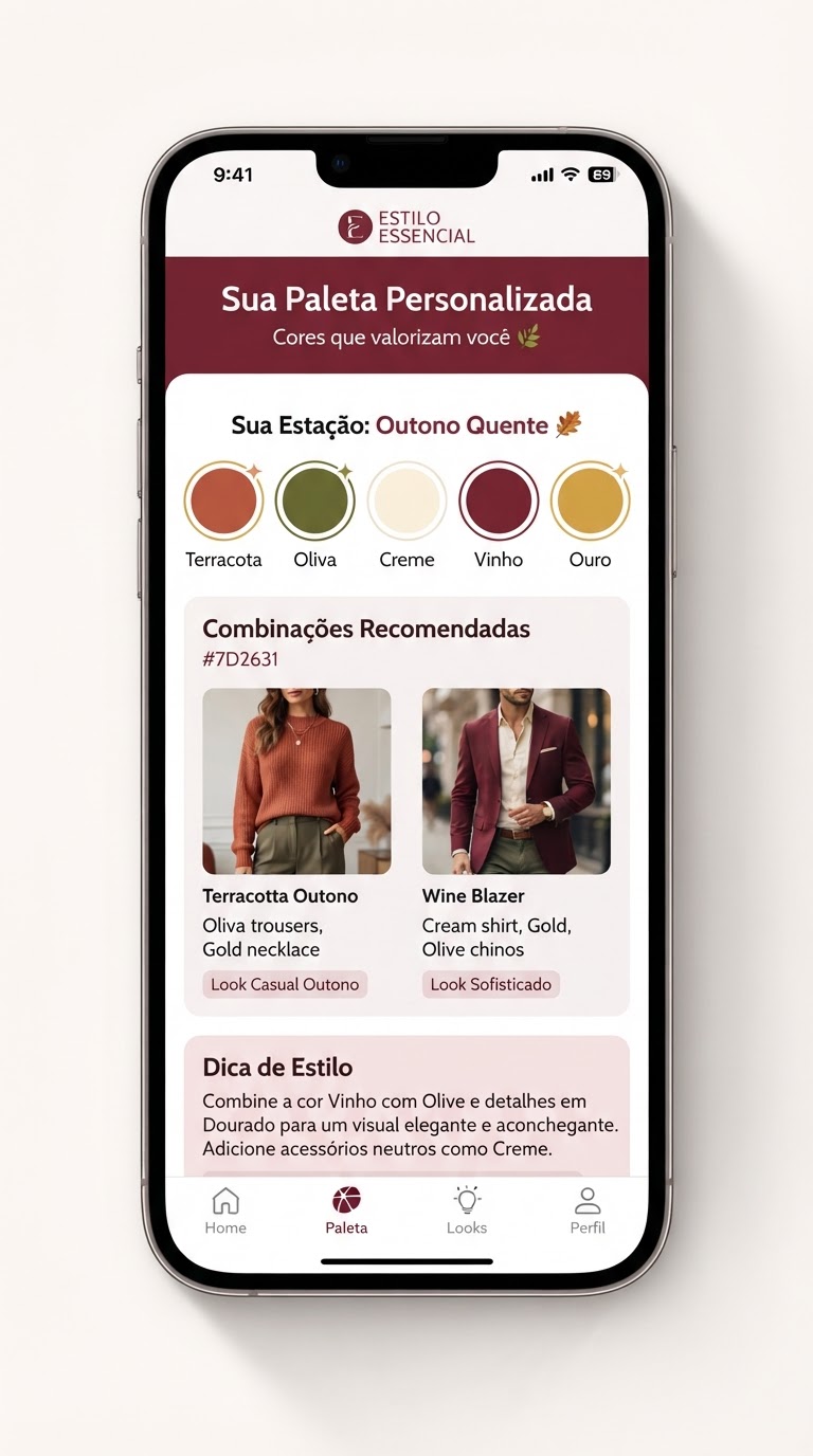 Tela do aplicativo Marilena Consultora: Resultados Personalizados