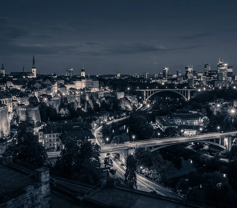 Luxembourg skyline connecting European heritage and innovation