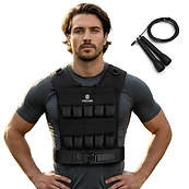 SteelCore 20kg Adjustable Weighted Vest thumbnail 4