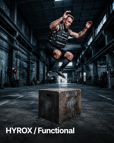 SteelCore weighted vest used for HYROX / Functional