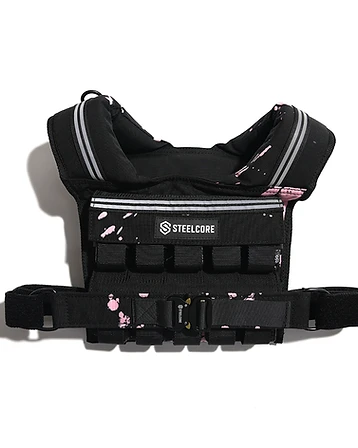 SteelCore 20kg Vest — Pink Camo