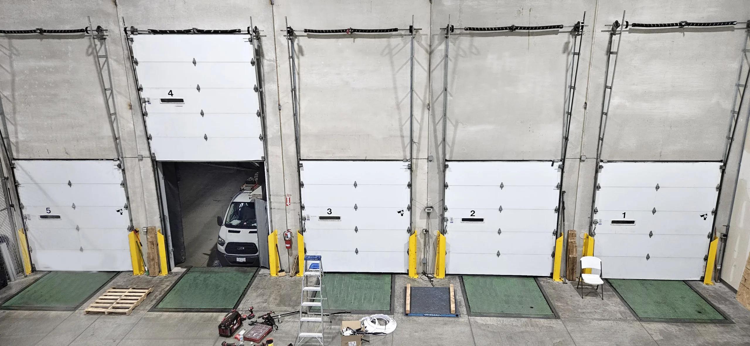 Commercial door equipment example — serving Rocklin, CA