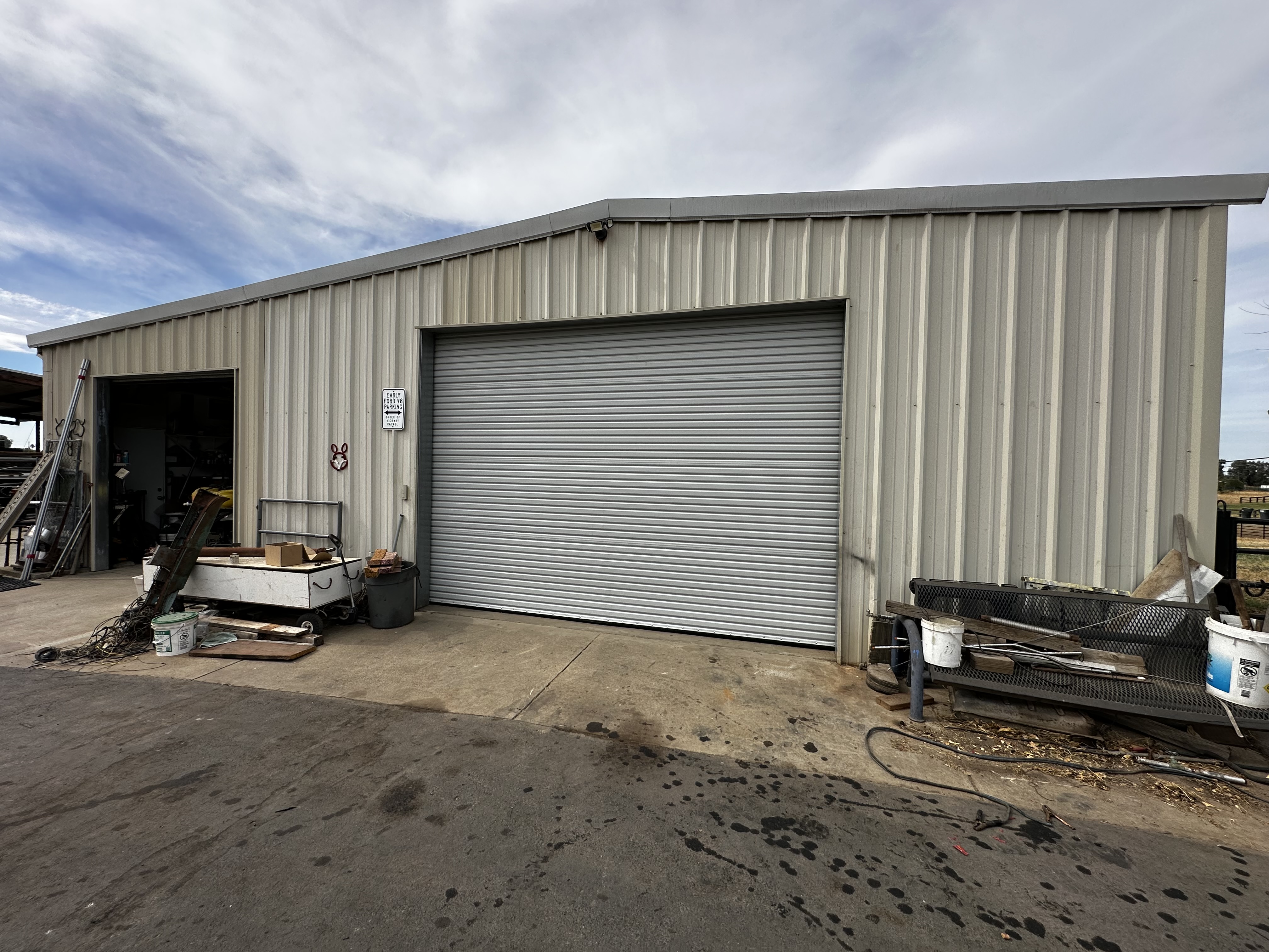 Exterior Roll-Up Door Replacement — Guardian Door LLC project in Elk Grove, CA