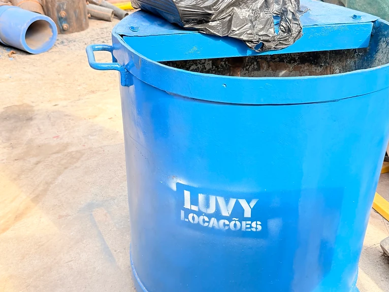 bomba CP3 para concreto projetado via seca Luvy Locações