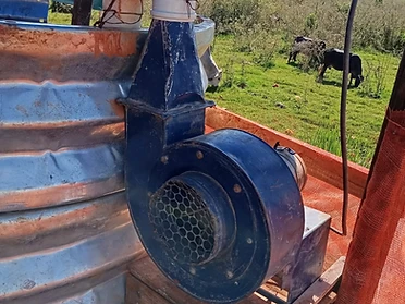 exaustor para túnel e espaço confinado Luvy em campo