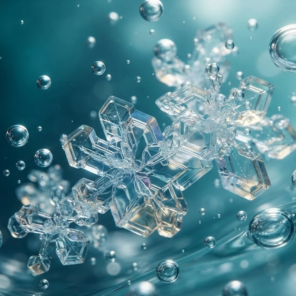 Crystalline structures representing molecular purity