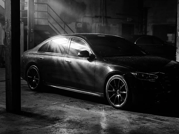 Window tint applied to a BMW at ArtDeShine Studios