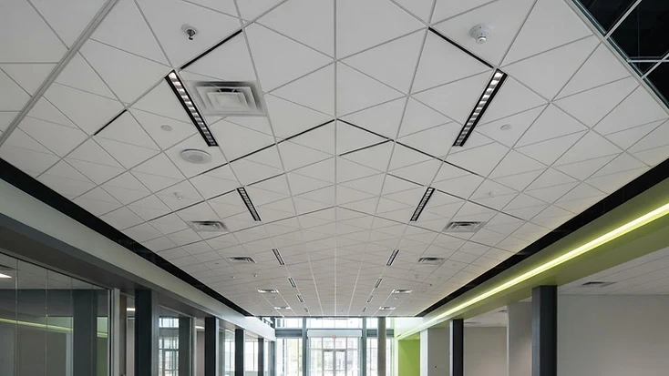 Suspended Ceilings & Grid editorial presentation