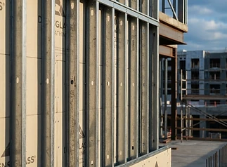 Precision Systems exterior framing detail