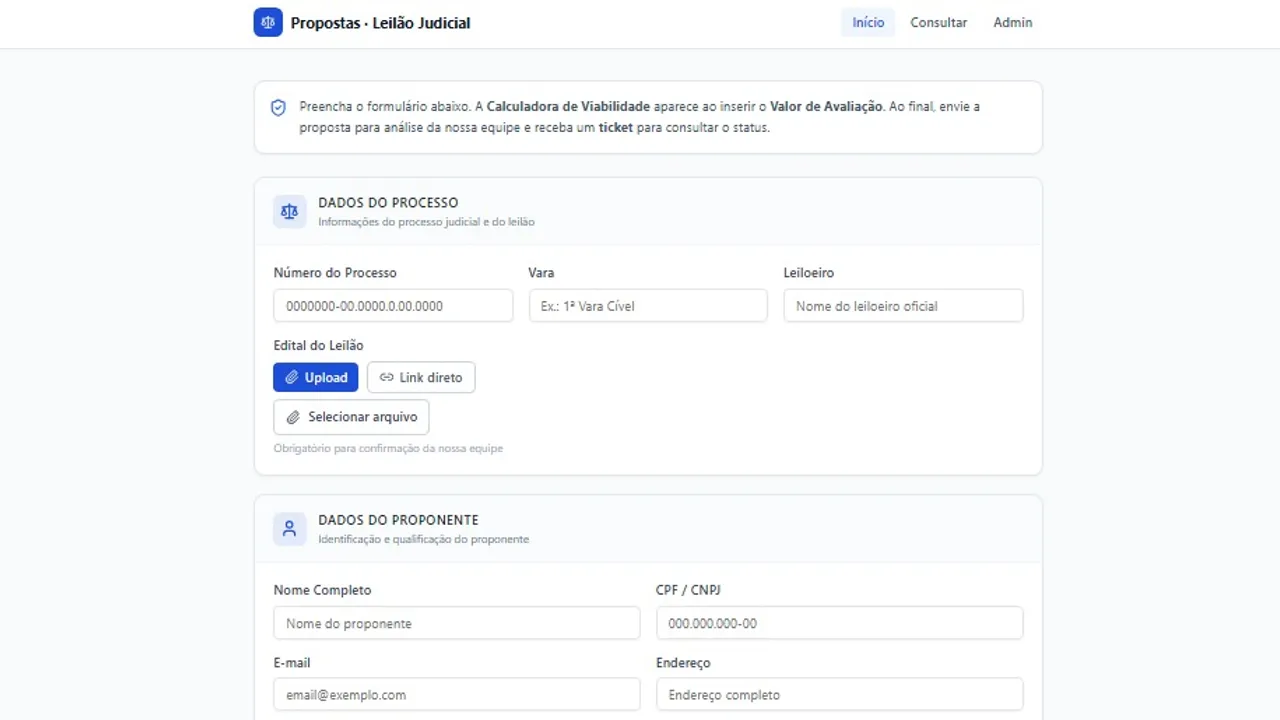 Proposta2 template preview