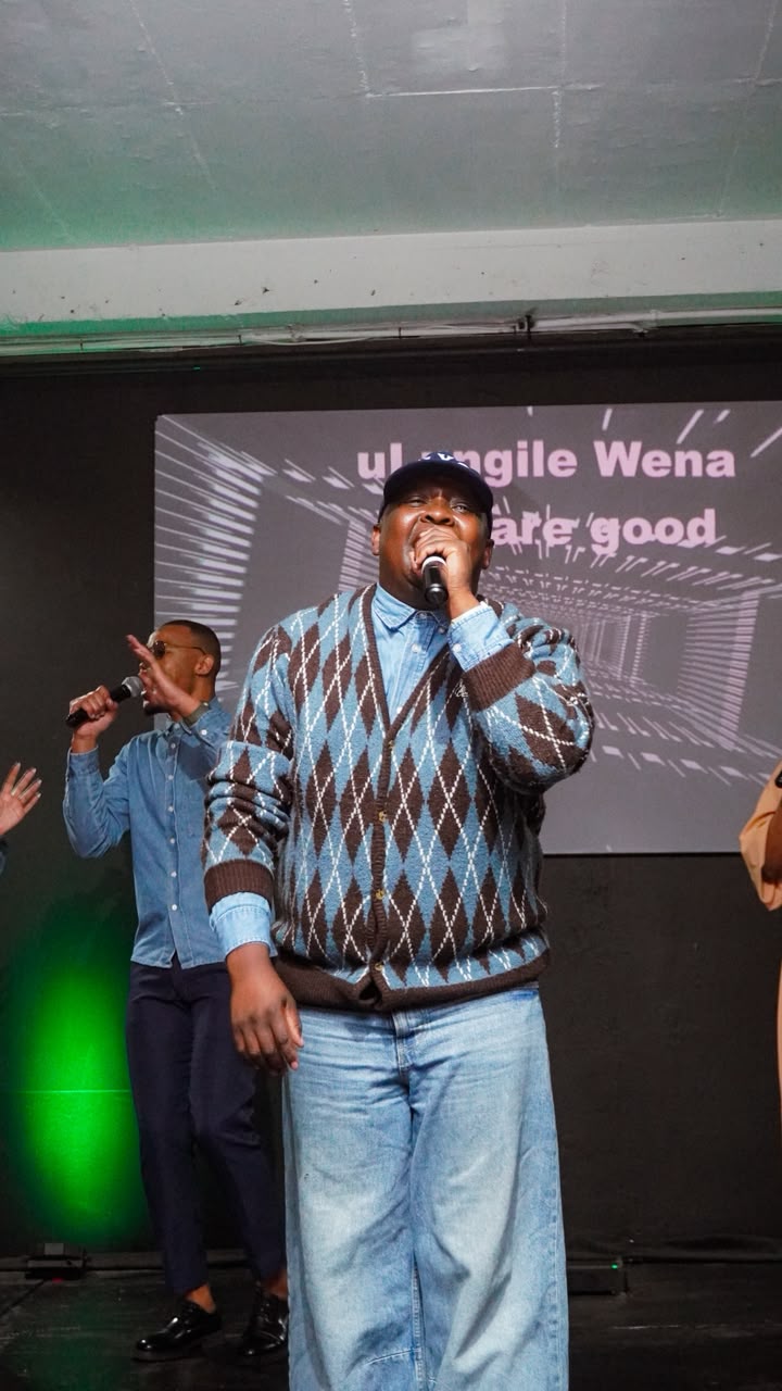 Leading worship on a Sunday morning