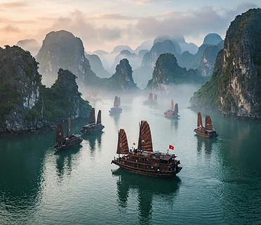 Vietnam Halong Bay & Hanoi — main image