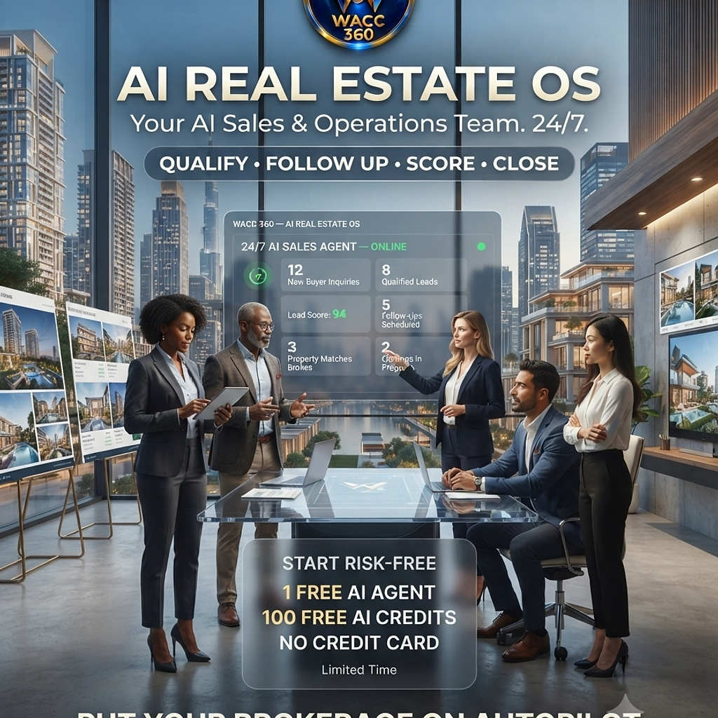 WACC 360 Real Estate OS campaign creative 1