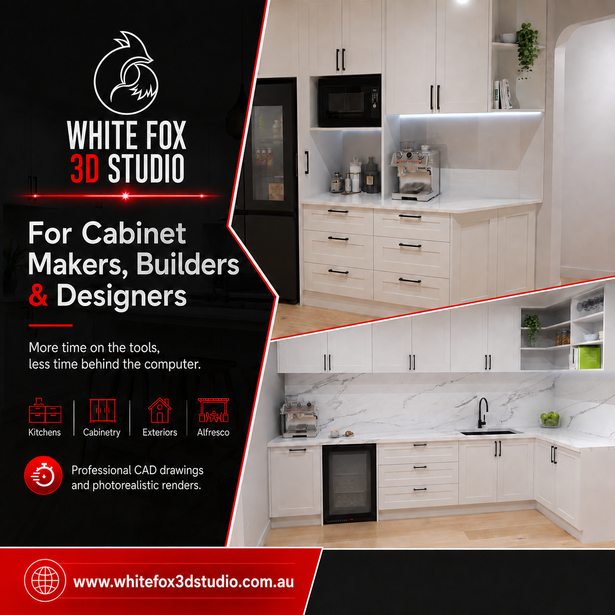 For Cabinet Makers, Builders & Designers