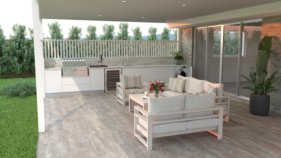 Outdoor living render