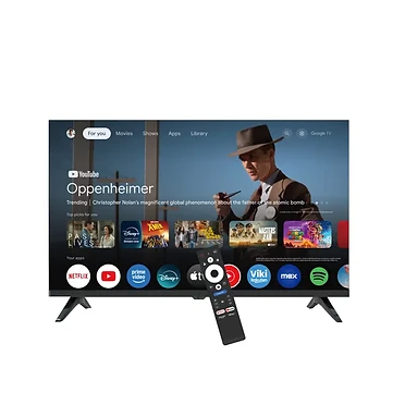 Téléviseur Smart TV LED du fabricant, 24/32/40/43/50/55/65 pouces, avec Android et Wi-Fi