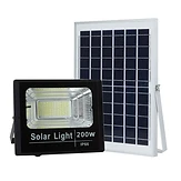 Projecteur solaire LED de jardin de 100 W avec détecteur de mouvement