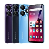 Smartphone UNIWA K652 6,5 pouces, style Spark 10 Pro, 64 Go, écran perforé, déverrouillage par empreinte digitale, 4G, version mondiale Android