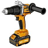 Perceuse sans fil 20 volts, impact, rechargeable, alimenté par batterie, sans fil, à main, sans balais, alimentation rsans fil