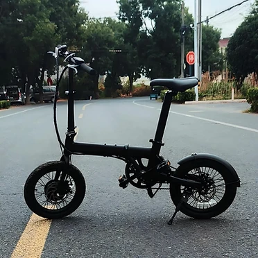 Vélo électrique pliable 16 pouces, capacité de charge 100 kg, 250 W, 36 V, robuste, en aluminium, pour adultes