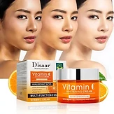 Crème Hydratante Bio Éclatante Disaar Marque Blanche Anti-Âge Illumination Éclaircissante à la Vitamine C pour le Visage