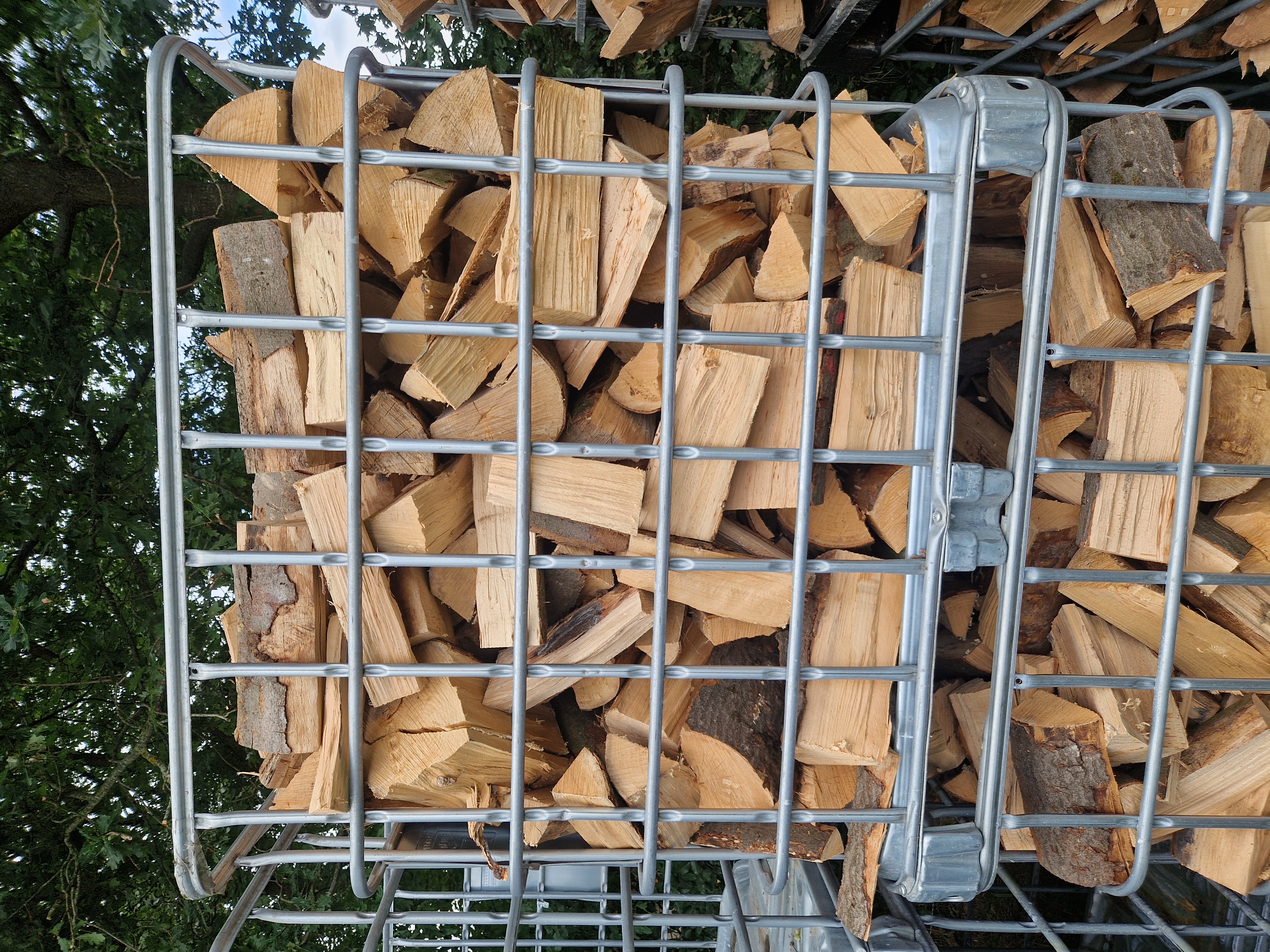 Verzorgde tuin overzicht