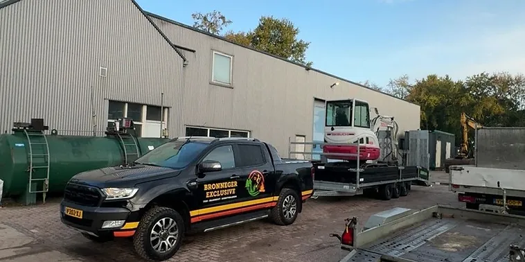Machinepark van Bronneger Exclusive in Drenthe
