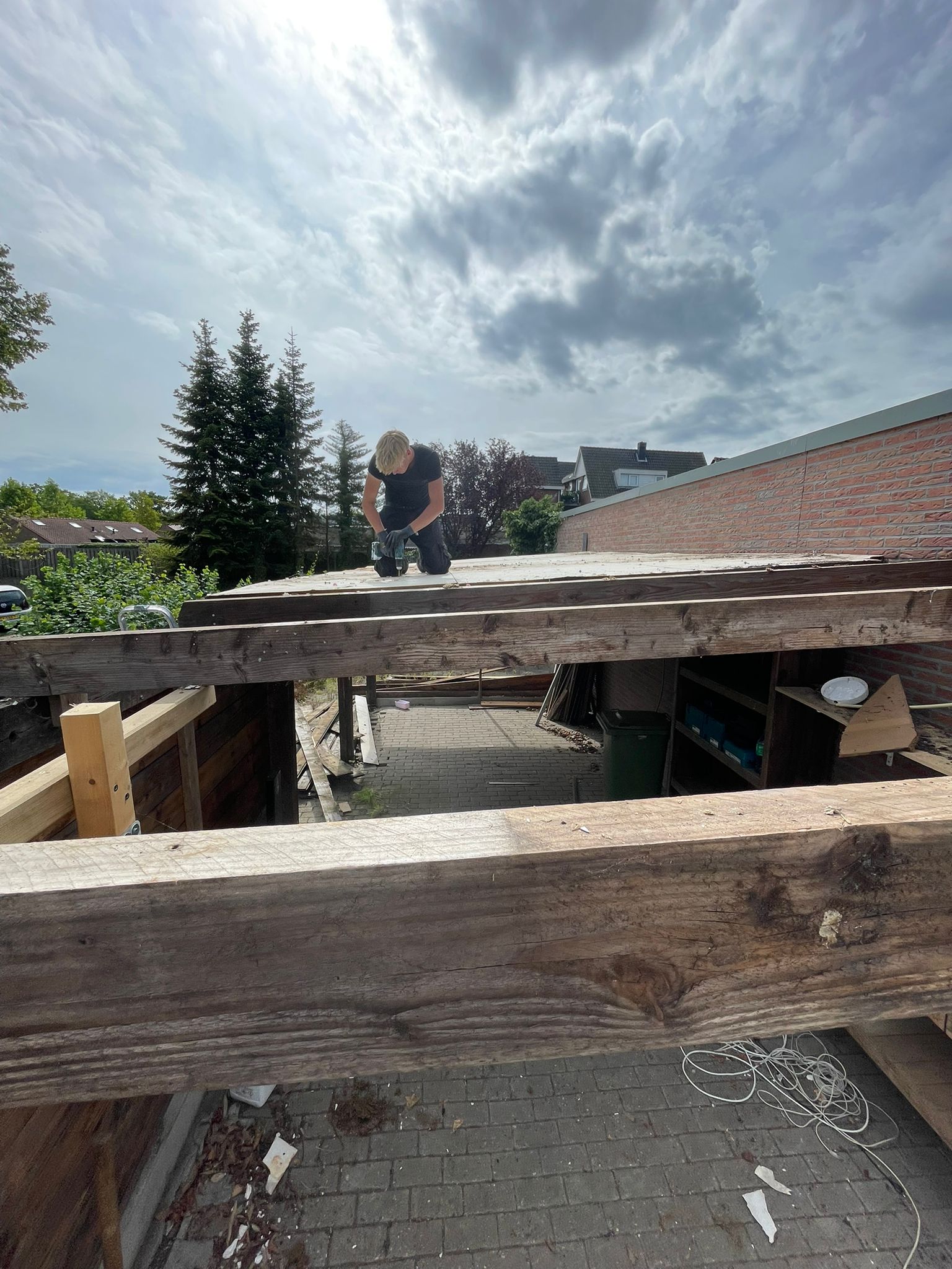 Timmerwerk op hoogte