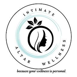 Intimate Altar Wellness logo with tagline