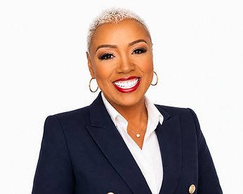 Dr. Maricia Sherman headshot in navy blazer
