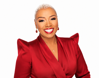 Dr. Maricia Sherman headshot in red blazer