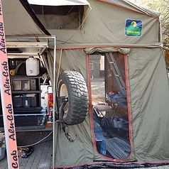 Howling Moon Large Rooftop Tent (1.6m) + Addroom