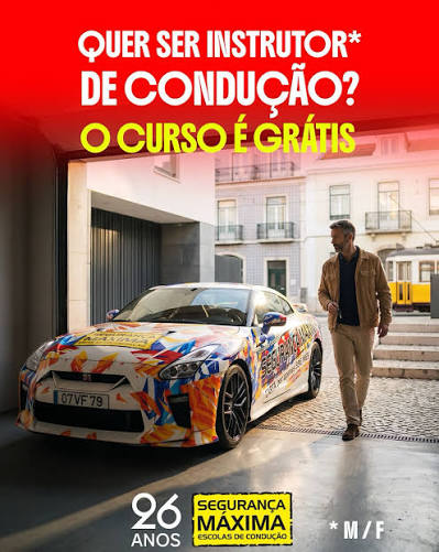 Quer ser instrutor de condução? O curso é grátis — Segurança Máxima