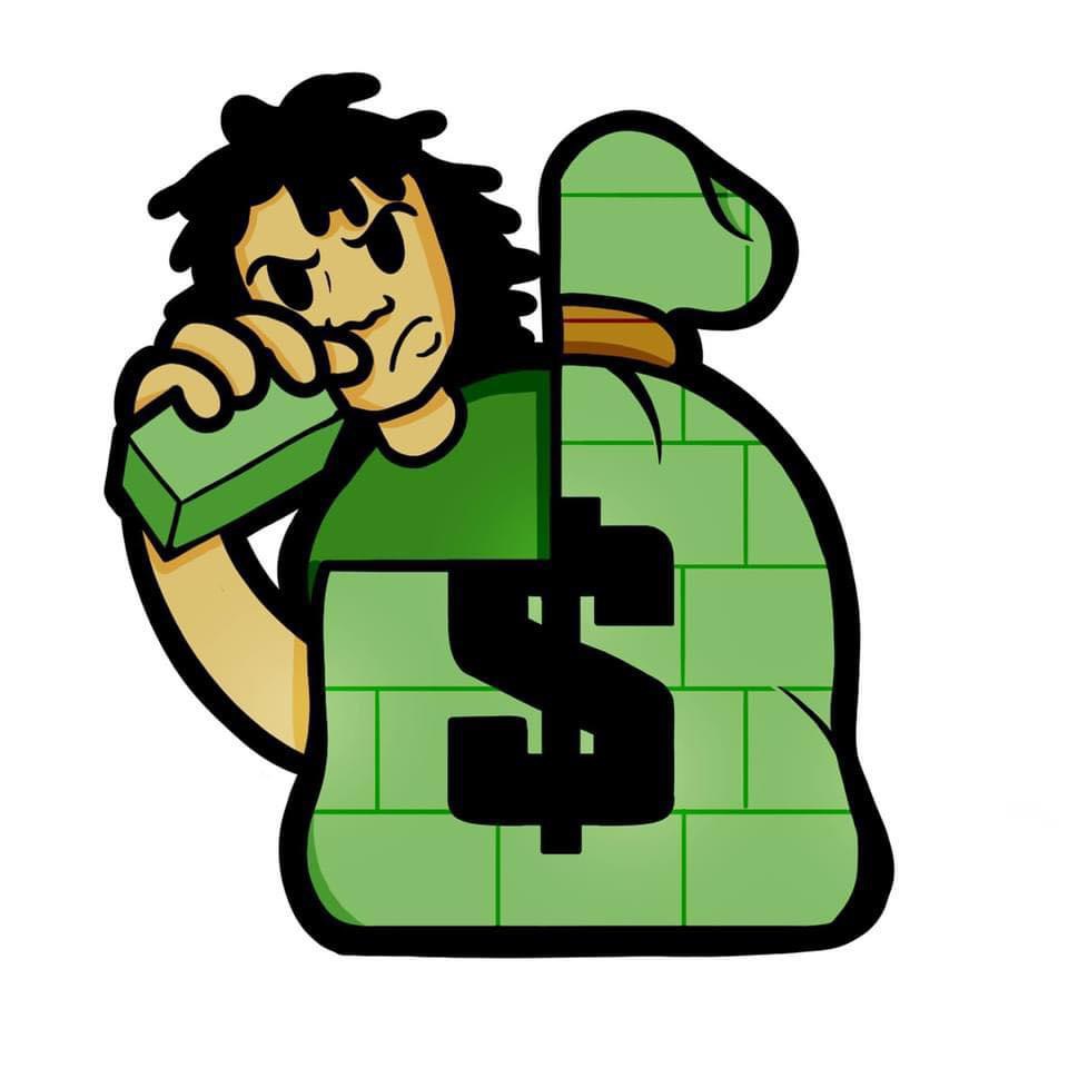 Spade / $PAID money-bag mark