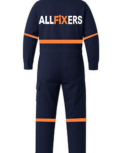 ALLFIXERS uniform back view
