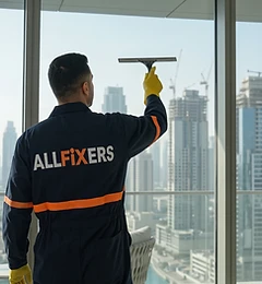 Window cleaning for villas in UAE