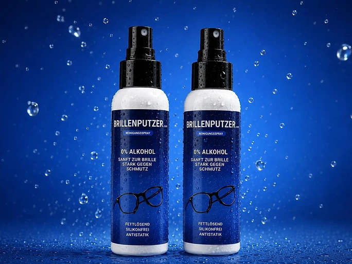 Brillenputzer Premium Spray – 2er-Set
