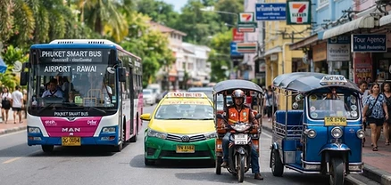 Phuket taxis & ride-hailing