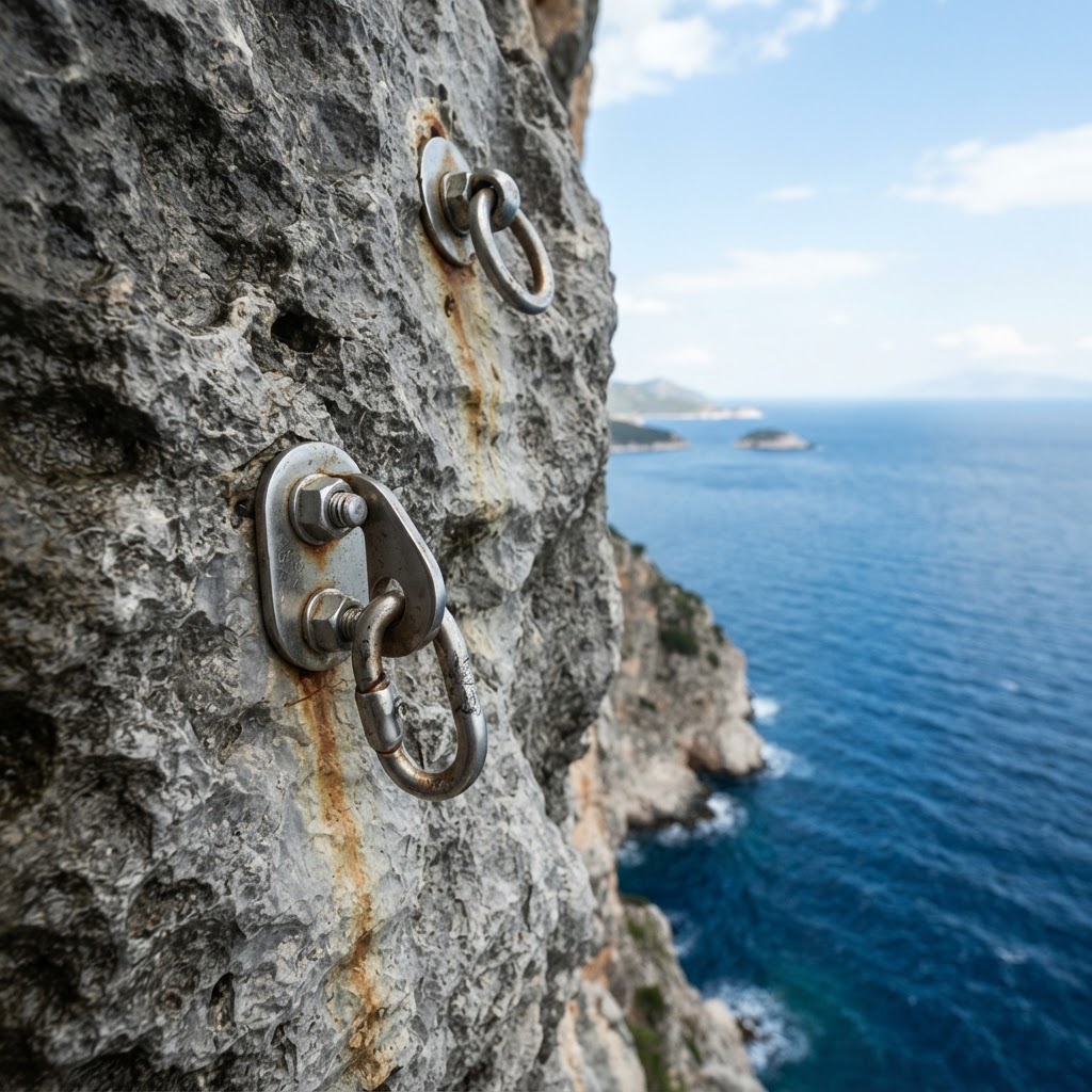 UIAA a publicat primele concluzii ale anchetei din Kalymnos: fisurarea prin coroziune in tensiune, cauza accidentului fatal din martie