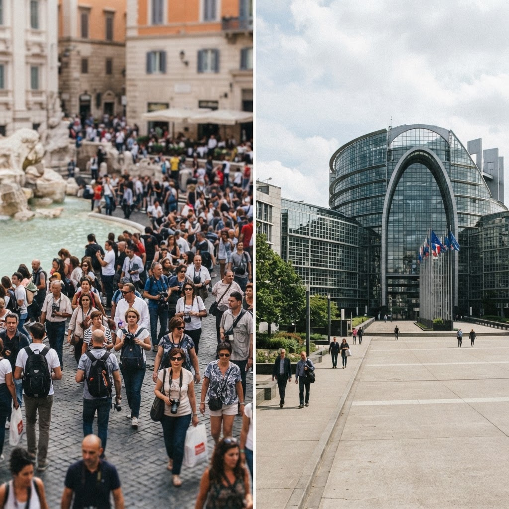 UE combate overtourism-ul: Parlamentul European aproba planul pentru raspandirea fluxului turistic