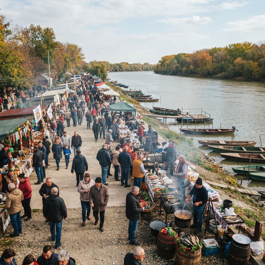 Festivalul Peștelui de la Brăila aduce un eveniment gastronomic pe malul Dunării, între 25 și 27 septembrie