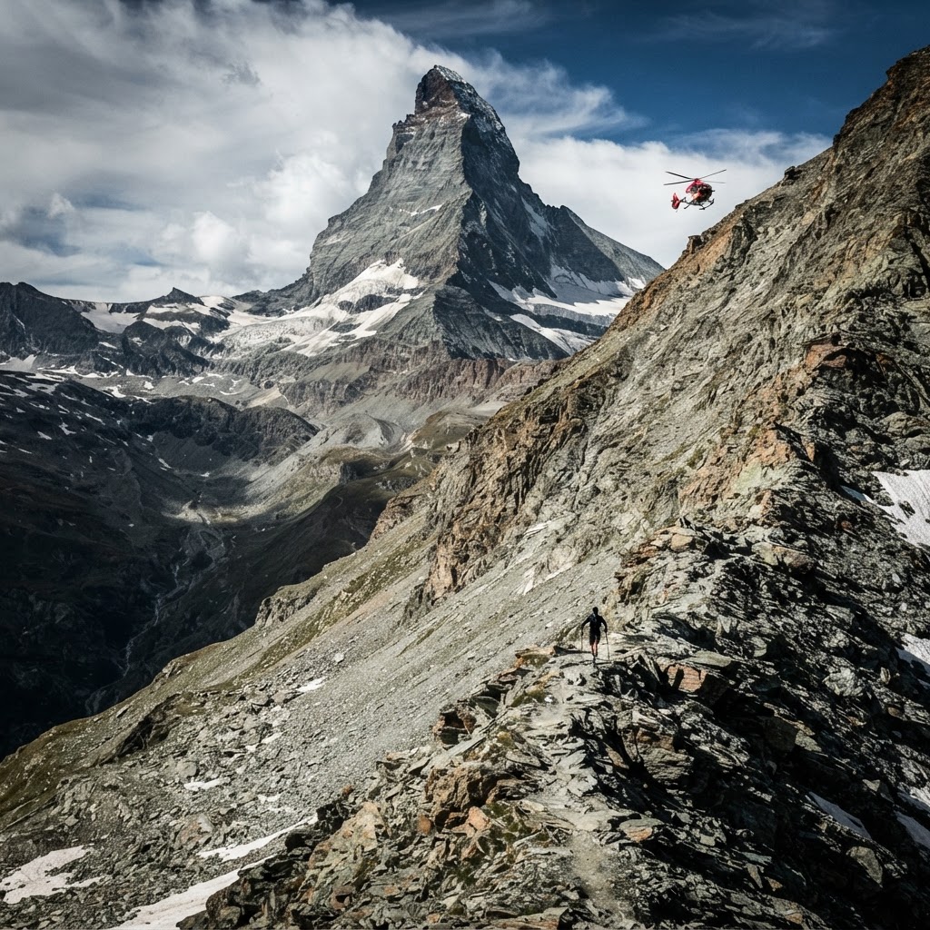 Căutarea unei alergătoare dispărute pe Matterhorn s-a încheiat, iar cazul readuce în discuție riscurile coborârilor rapide