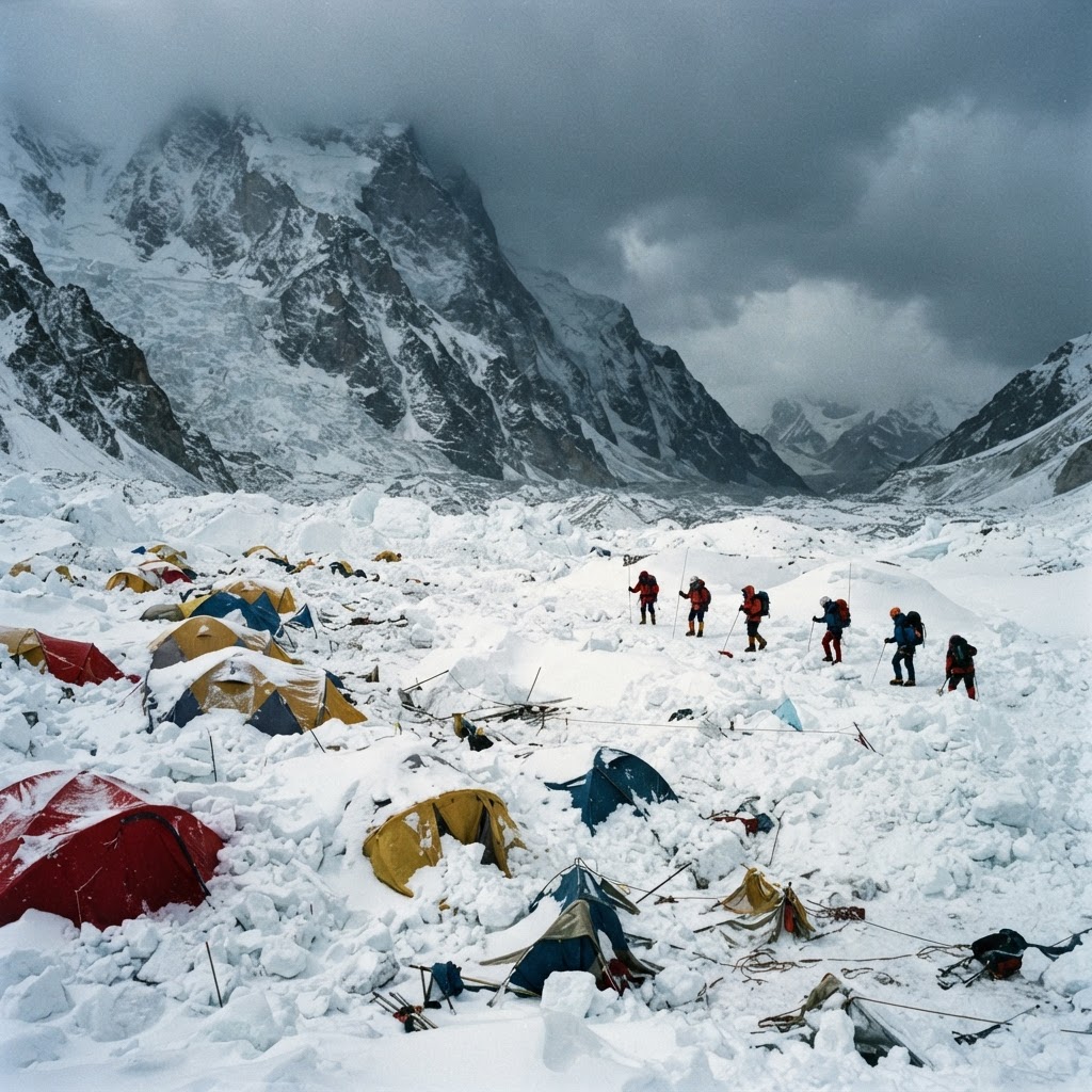 Avalanșa de pe Himlung Himal: bilanțul urcă la cel puțin 15 lucrători morți